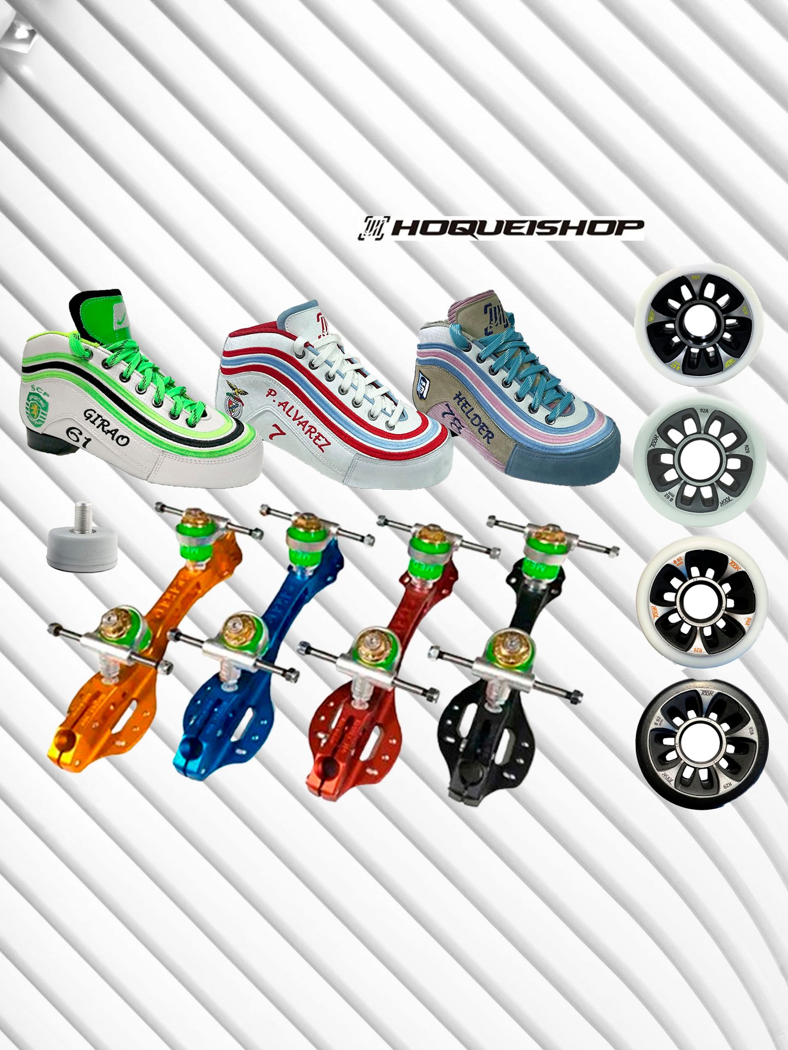 CONJUNTO-HOQUEISHOP SW19 - QSKATE PHANTOM-TOOR