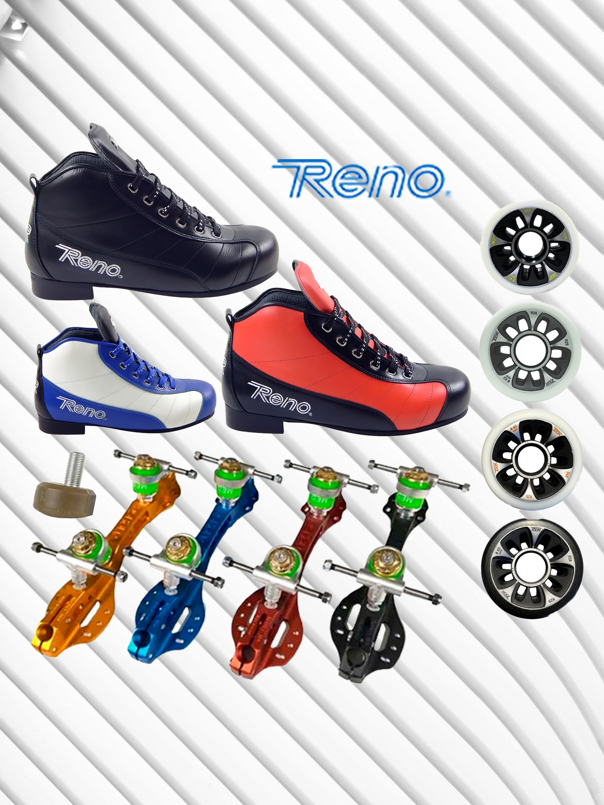 CONJUNTO-RENO MILLENIUM - QSKATE PHANTOM- TOOR