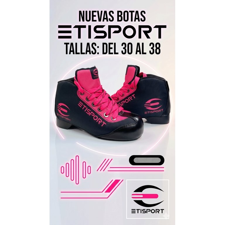 botas-de-hockey-patines-profesional-negras-con-detalles-fucsia-etisport (3)